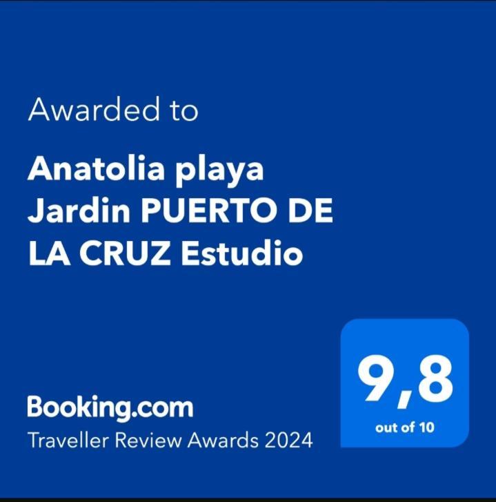 Apartament Anatolia Playa Jardin Puerto De La Cruz Estudio Zewnętrze zdjęcie
